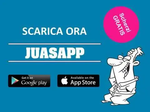 il logo di juasapp, l'app per gli scherzi sul web.