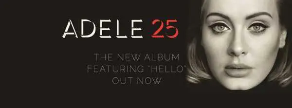 Adele - 25 - poster album