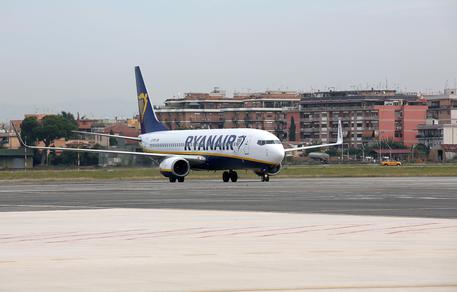 Aereo Ryanair in fase di decollo