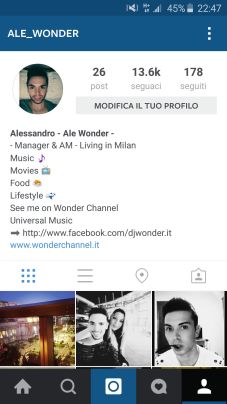 creare un profilo perfetto su Instagram - Foto Profilo e Biografia su Instagram