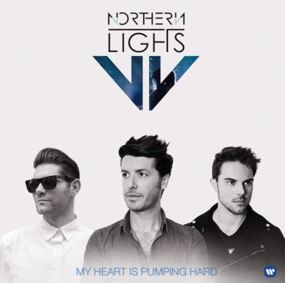 Northern Lights My Heart is Pumping Hard cover
