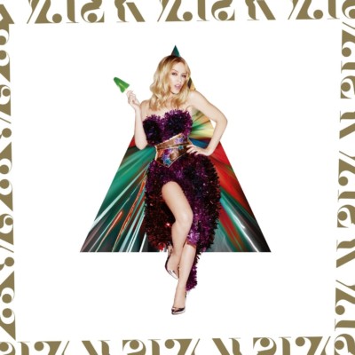 Kylie Minogue nella cover di At Christmas
