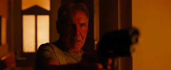 Harrison Ford in Blade Runner 2049.