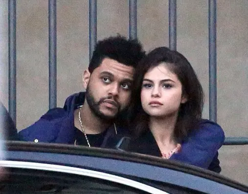 Selena Gomez e The Weeknd a Firenze nel gennaio 2017.