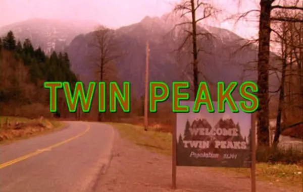 Un logo di Twin Peaks