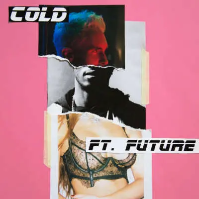 la cover del singolo Cold dei Maroon 5 con Future.