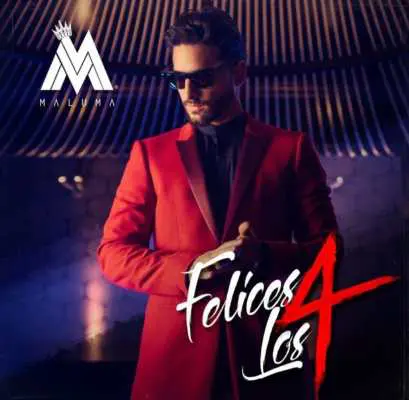 Maluma - Felices Los 4 Cover