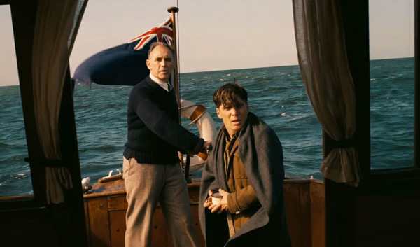 Recensione Dunkirk - Cillian Murphy e Mark Rylance in Dunkirk.