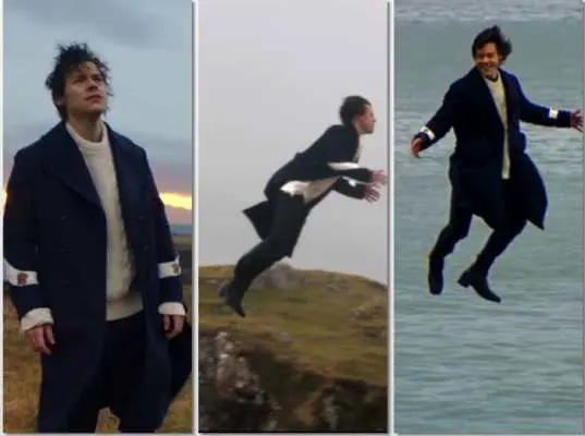Harry Styles vola nel video di Sign Of The Times.