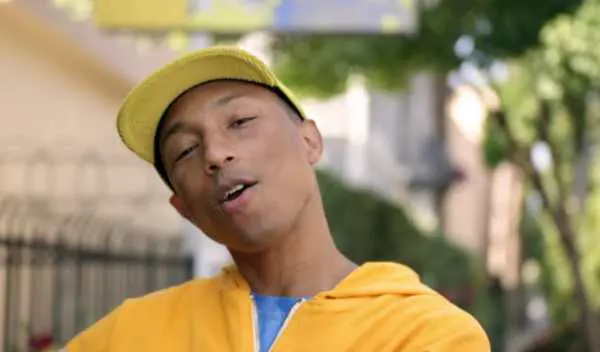 pharrell williams nella colonna sonora di cattivissimo me 3 con Yellow Light