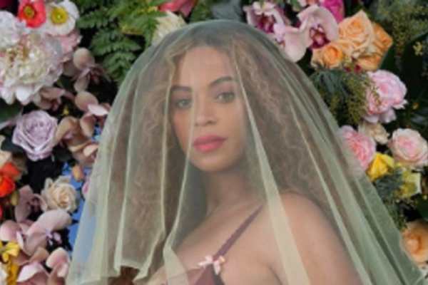 Beyoncé foto con i gemelli