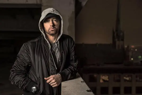 una foto recente del rapper Eminem