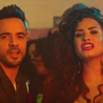Luis Fonsi e Demi Lovato nel video di Échame la Culpa