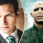 A destra l'immagine del personaggio di Voldemort nella saga di Harry Potter a sinistra l'immagine del personaggio di Voldemort in Voldemort: the origins of the heir