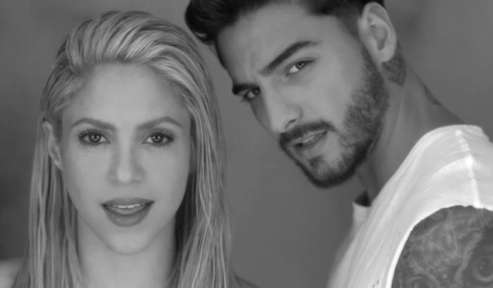 Foto di Shakira e Maluma nel video di Trap