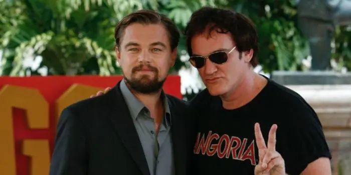Leonardo Di caprio e Quentin Tarantino