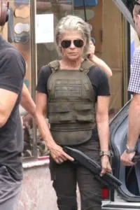 Linda Hamilton in Terminator 6 - foto