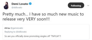 Data di uscita 7 album Demi Lovato