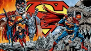 la morte di Superman e il regno dei Supermen dai fumetti al film animato