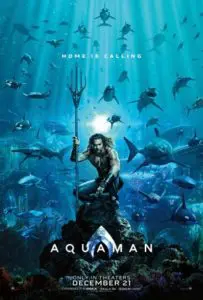 recensione Aquaman . Primo poster ufficiale