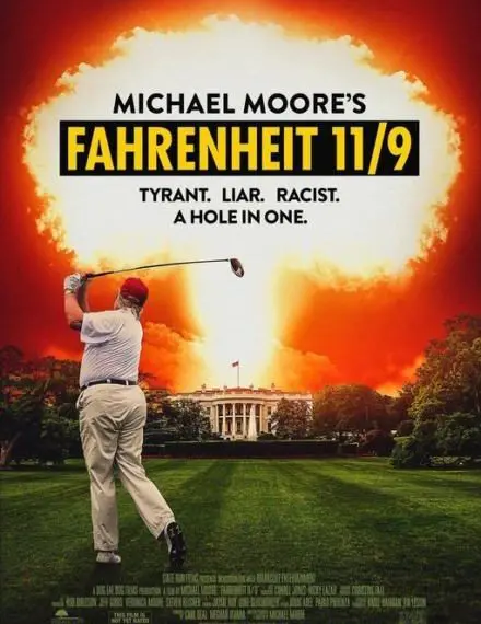 Primo poster ufficiale di Fahrenheit 11/9