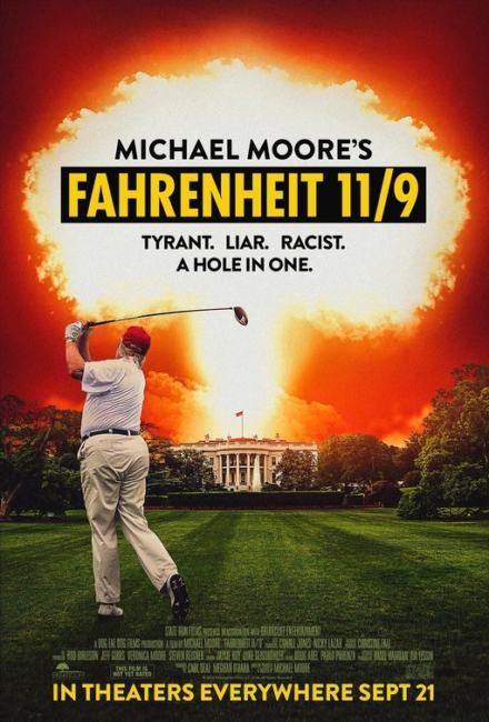 Primo poster ufficiale di Fahrenheit 11/9