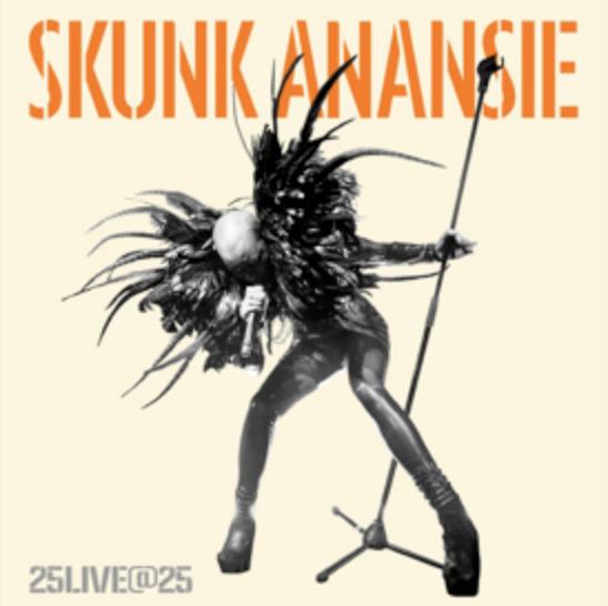 Skunk Anensie - cover dell'album 25LIVE@25