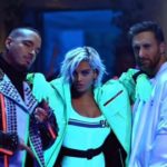 David Guetta, Bebe Rexha e J Calvin nel set del video musicale di Say My Name!
