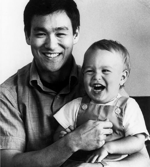 Bruce Lee e il figlio Brandon Lee
