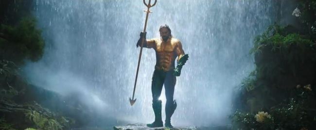 Jason Momoa in Aquaman