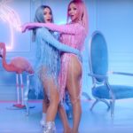 Thalia e Lali nel video musicale di Lindo Pero Bruto