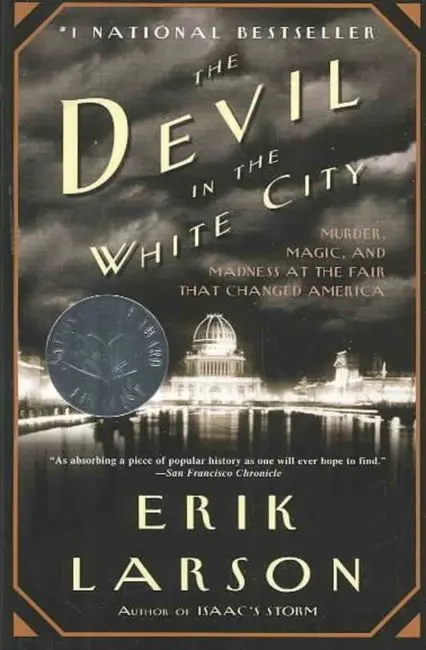 Copertina del libro the devil in the white city di Erik Larson