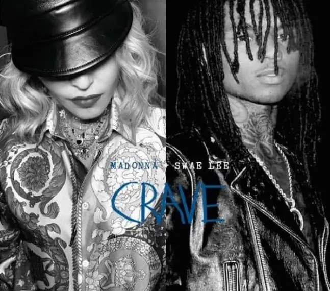 Madonna e Swae Lee nella cover di Crave