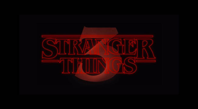 Stranger Things 3 logo
