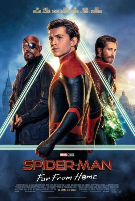 spider-man far from home poster