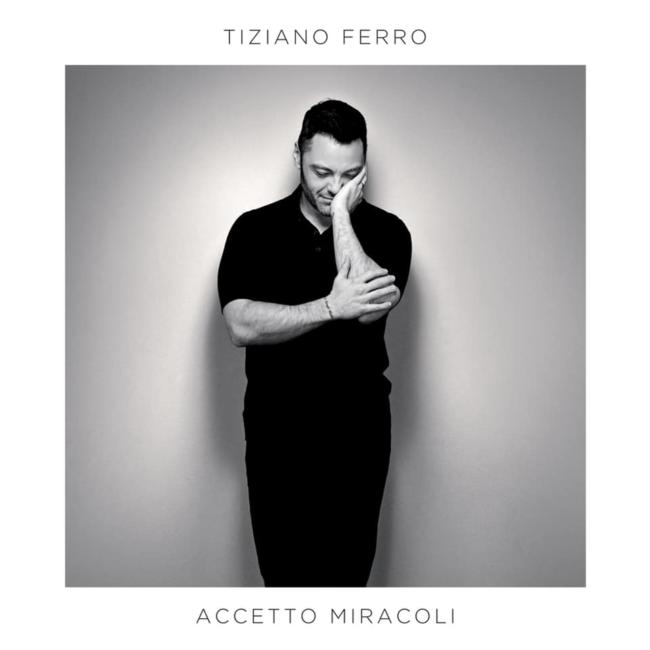 Copertina album Accetto Miracoli Tiziano Ferro