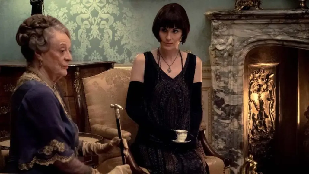 Michelle Dockery e Maggie Smith in Downton Abbey