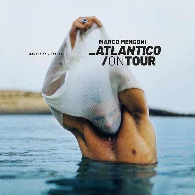 Marco Mengoni copertina Live Album Atlantico on Tour
