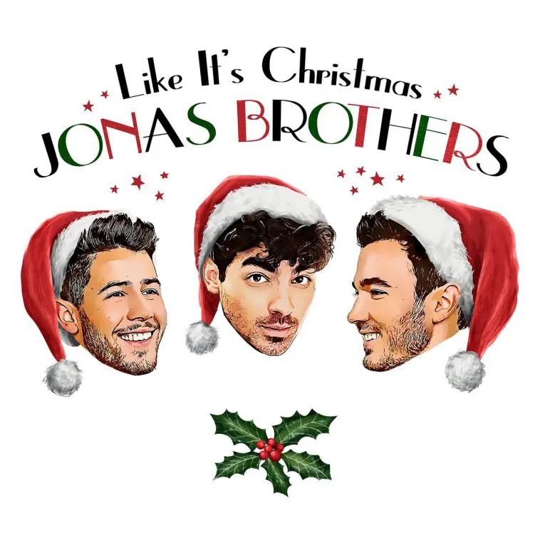 Copertina singolo Jonas Borthers Like It's Christmas
