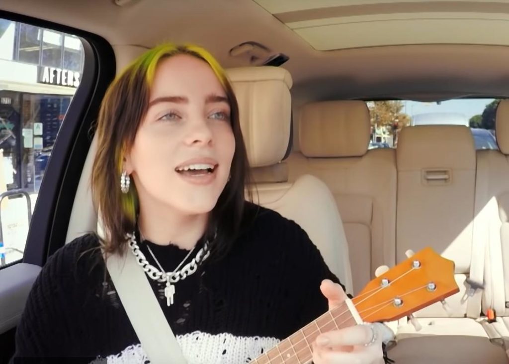 Billie Eilish canta al Carpool Karaoke