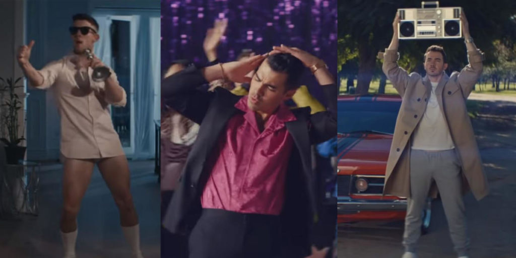 I Jonas Brothers ricreano tre iconici film nel video di What A Man Gotta Do