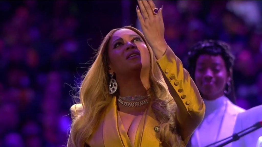 Beyoncé Canta Tributo Kobe Bryant