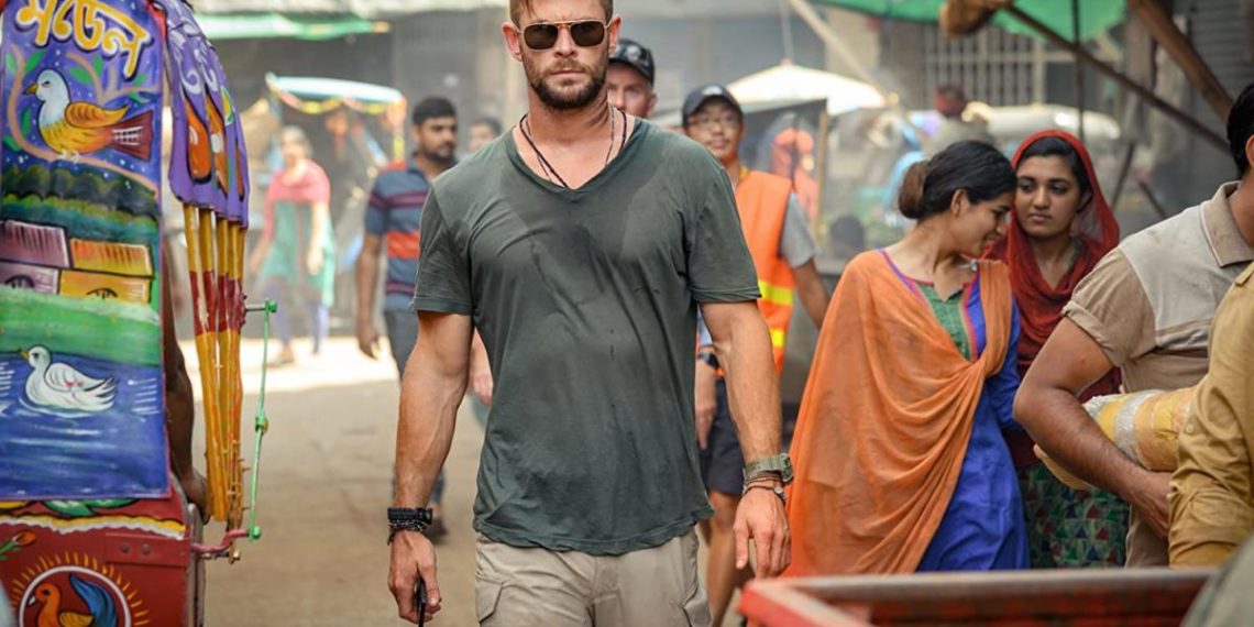 Chris Hemsworth in Tyler Rake