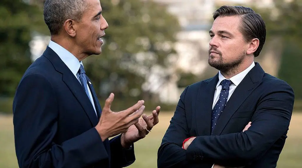 Obama e DiCaprio