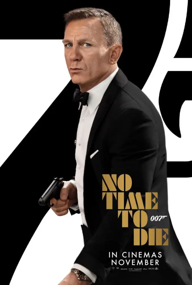Daniel Craig nel poster di No Time To Die