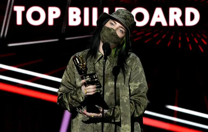 Billie Eilish ai Billboard Music Awards 2020