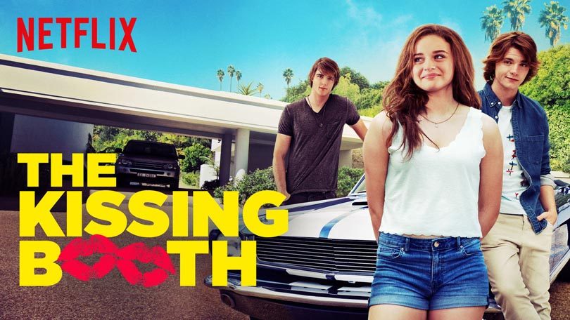 Il poster di The Kissing Booth, film di Netflix con Jacob Elordi e Joey King