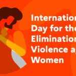 Locandina dell'Onu per la Giornata Internazionale contro la violenza sulle donne