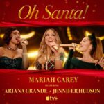 Mariah Carey e Ariana Grande nella cover del remix di Oh Santa!