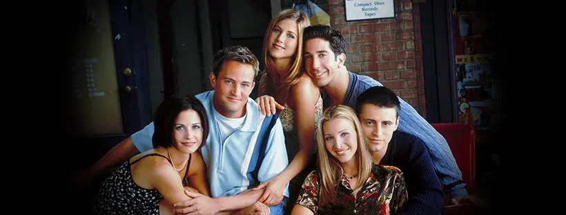 Il cast di Friends al completo